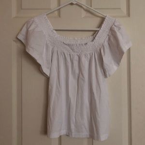 J. Crew off-the-shoulder top size xxs